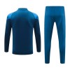 Olympique de Marseille Sweatshirt Za Trening Četvrt Zip 2023-24 Navy